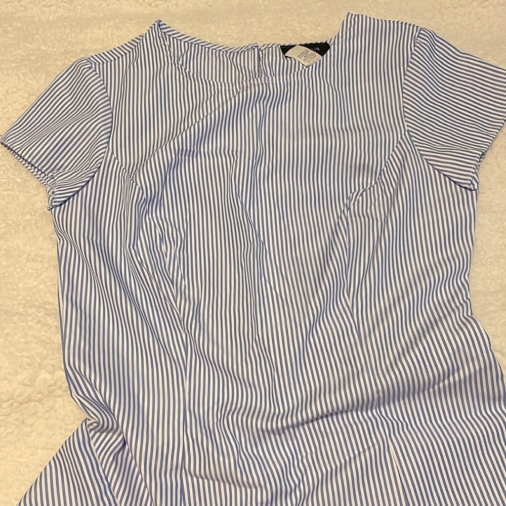 B. Darlin Pinstriped Dress Size 5/6 - Picture 3 of 7